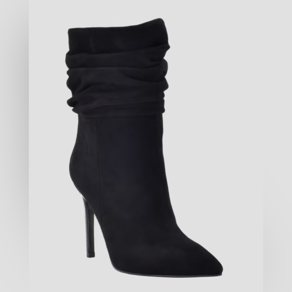 Backy Suede Slouch Bootie